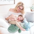 thumbnail image 4 of Cute Dinosaur Plush Toy Dark Green 100Cm, 4 of 7