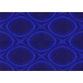 thumbnail image 1 of Ahgly Company Machine Washable Indoor Rectangle Transitional MediumBlue Area Rugs, 4' x 6', 1 of 1