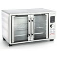 thumbnail image 6 of MegaChef 30 Quart Digital French Door Multi-Function Electric Convection Toaster Oven with Rotisserie Set, 6 of 8