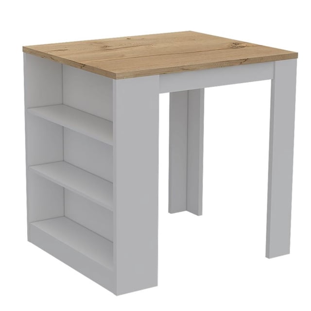 TUHOME Tanna Kitchen Island In Multi-Color - Engineered Wood