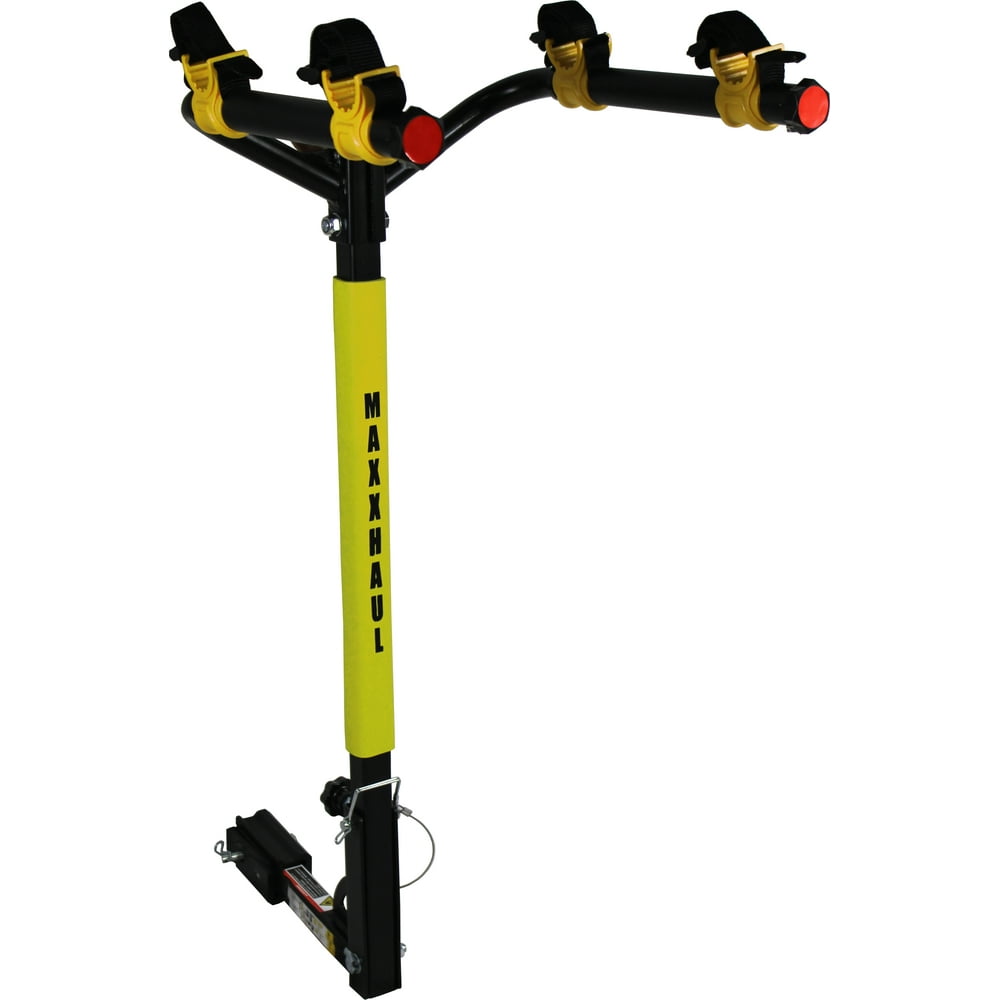 MaxxHaul 50025 Hitch Mounted 2Bike Rack100 lb Capacity