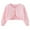Pink, variant on Coerni Cardigan for Girls Preppy Clothes School Uniform Kids Button Closure Coats Knit Sweater Bolero Cover Up Dressy Outwear
