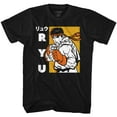thumbnail image 1 of Street Fighter Ryu Black Adult T-Shirt, 1 of 2