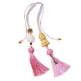 thumbnail image 1 of Shangren Buddha Statue Hanging Ornament Dangle Accessory Car Rear View Mirror Pendant Pink, 1 of 8