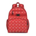 thumbnail image 1 of Floral Butterfly Students Backpack Delicate Nature-Inspired Butterfly and Flower Pattern with Romantic Vibes, 1 of 6