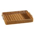 thumbnail image 1 of veasfak Imitation Rattan Woven Bread Baskets Fruit Baskets Fruit Platter Rectangular L L, 1 of 9