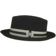 thumbnail image 3 of Christys Old Sport Wool Pork Pie Hat (Black, Small / Medium), 3 of 4