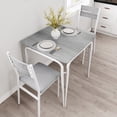 thumbnail image 2 of Dining Table for 2, Space Saving Square Dinette for Kitchen, Dining Room, 2 of 10