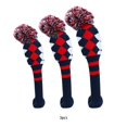 thumbnail image 2 of Advancent 3 piezas de madera Golf Club Cover 135 Number Head Covers Portable Golf Sports Protector manga accesorios mujeres hombres Type3 NO3, 2 of 6