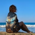 thumbnail image 3 of Watercolor Butterfly Beach Towel Microfiber Beach Towels Sand Free Quick Dry Lightweight Travel Towels, 3 of 7