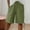 *Army Green, variant on Women's Drawstring Elastic High Waist Side Tie Hem Shorts with Pockets,Loose Fit Casual Bermuda Shorts Army Green,Women's Plus XL