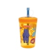 thumbnail image 5 of Nuby 2pk Thirsty Kids Super Sipper 14oz No-Spill Cup with 360° Silicone Valve & Swivel Straw, Spaceships & Animals, 5 of 8