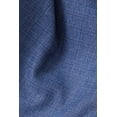 thumbnail image 2 of Suit, Vest Dovetail Collar Slim Fit Handmade Light Navy Blue Stylish Men's Business Suit, 2 of 4
