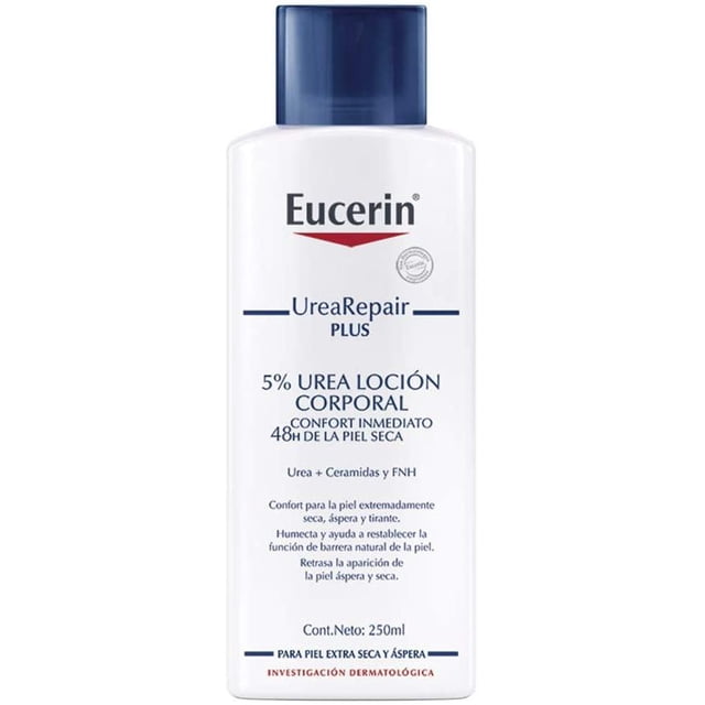 Eucerin Loción Corporal Crema Urea 5%, Urea Repair, 250 ml Eucerin Complete Repair Urea