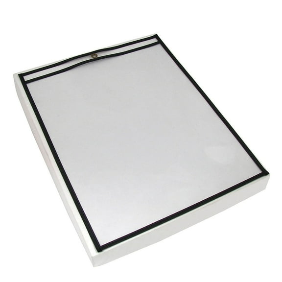 Partners Brand Job Ticket Holders,12x15",Black,PK25 JTH108