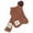 Brown Plaid, variant on Touchdog ® 2-In-1 Windowpane Plaided Dog Jacket With Matching Reversible Dog Mat