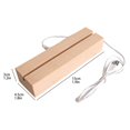 thumbnail image 3 of Dyfzdhu Uonlytech 1pc Luminous Base Led Display Stand Stripe Base Light Night Lamp Accessory Board Base Decor Lighting Base Decor Lighting Lamp Stands Lighting Board Stand Decor Ligh, 3 of 7