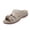 Beige, variant on Willtoo Womens Summer Wedge Sandals Dressy Low Heel Comfortable Walking Arch Support Casual Slip On Hollow Out Platform