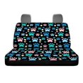 thumbnail image 6 of CHAQLIN Paw Print Stretch Auto Seat Cushions for Car Interior Travel, Non-Slip Rear Seat Covers Waterproof Rear Bench Seat Cover, 6 of 7