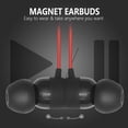 thumbnail image 2 of Restored Beats by Dr. Dre Beats urBeats 3 Earphones with Linein Mic Wired 3.5mm Jack Noise Isolating, Black/Red (Refurbished), 2 of 6