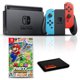thumbnail image 1 of Nintendo Switch (Azul Neón/rojo) con Juego Mario Party Superstars, 1 of 4