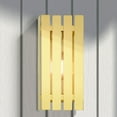 thumbnail image 6 of 20752-12-Livex Lighting-Greenwich - 13 One Light Outdoor Wall Lantern Satin Brass Finish with Clear, 6 of 11