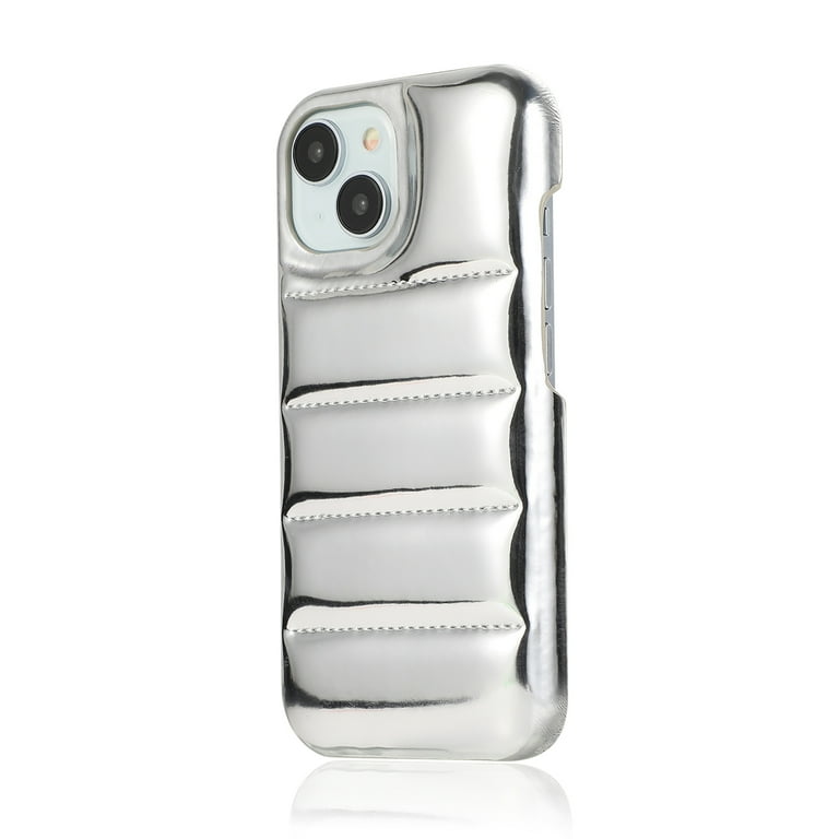 Puffer Phone Case Compatible for iPhone 15 Pro Max, Soft