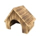 thumbnail image 2 of Casa de madera para hámster, escondite para hámster, cabaña, jaula, accesorios, juguete de exploración L, 2 of 9