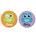thumbnail image 1 of Coofit Dishwasher Magnet Decorative Round Double-Sided Dish Wash Sign Clean Dirty Sign, 1 of 10