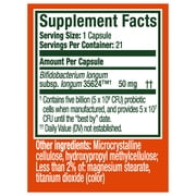 Align Probiotic Extra Strength, 5X More Good Bacteria, 21 Capsules