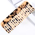 thumbnail image 5 of Peine desenredante de cabello grande de celulosa, peine de dientes anchos para cabello ondulado rizado grueso, peine desenredante de cabello largo para húmedo y seco, paquete de 2, 5 of 5