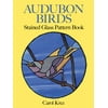 Dover Crafts: Stained Glass: Audubon Birds Stained Glass Pattern Book (Paperback)