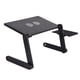 thumbnail image 2 of Soporte ajustable para computadora portátil, mesa de computadora, soporte plegable para computadora portátil, escritorio ergonómico con alfombrilla de ratón, 2 of 9