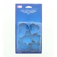 thumbnail image 2 of Metal Cookie Cutters Assorted Shapes Heart Star Moon Oven Baking Tools Lot of 24, 2 of 4