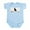 Sky Blue, variant on CafePress - I Love My French Bulldog Infant Bodysuit - Baby Light Bodysuit, Size Newborn - 24 Months