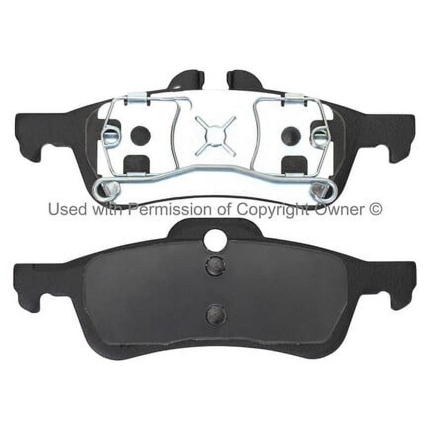Mpa Electrical 1001-1060M Quality Built Premium Semi Metallic Brake Pads W/
