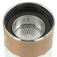 thumbnail image 5 of Termo Infusor De Té De Vidrio Botella Doble Pared Portátil con Filtro de Acero Inoxidable Dorado Gaon, 5 of 5