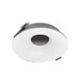 thumbnail image 2 of Nora Lighting Nioc-4Rnb 4" Canless Iolite Bullnose Trim - White, 2 of 2