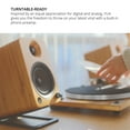 thumbnail image 5 of Kanto YU4 Powered Bookshelf Speakers with Built-In Bluetooth - Pair (Walnut), 5 of 9