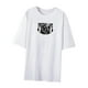 thumbnail image 5 of Camiseta de manga corta para mujer, cuello redondo, ajuste holgado, informal, elástica, moda de verano, camiseta básica para deportes, calle, viajes, senderismo S Yinane Camiseta para mujer, 5 of 8