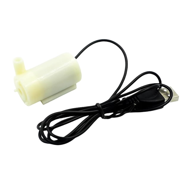 USB Brushless Motor Mini Submersible Pump Hydroponic Fish Tank Circulating Water Fountain ,Easy to Install