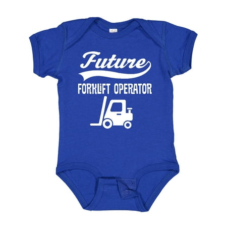 

Inktastic Future Forklift Operator Gift Baby Boy or Baby Girl Bodysuit