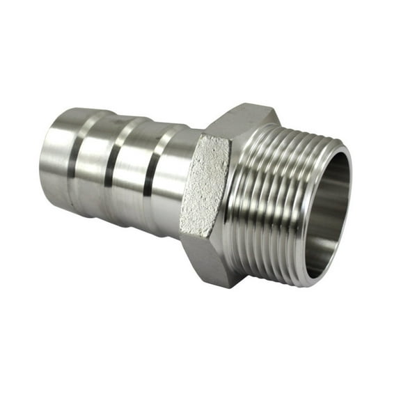 Deca Male Hose Barb Adapter 1-1/4" Male NPT x 1-1/4" Hose Barb