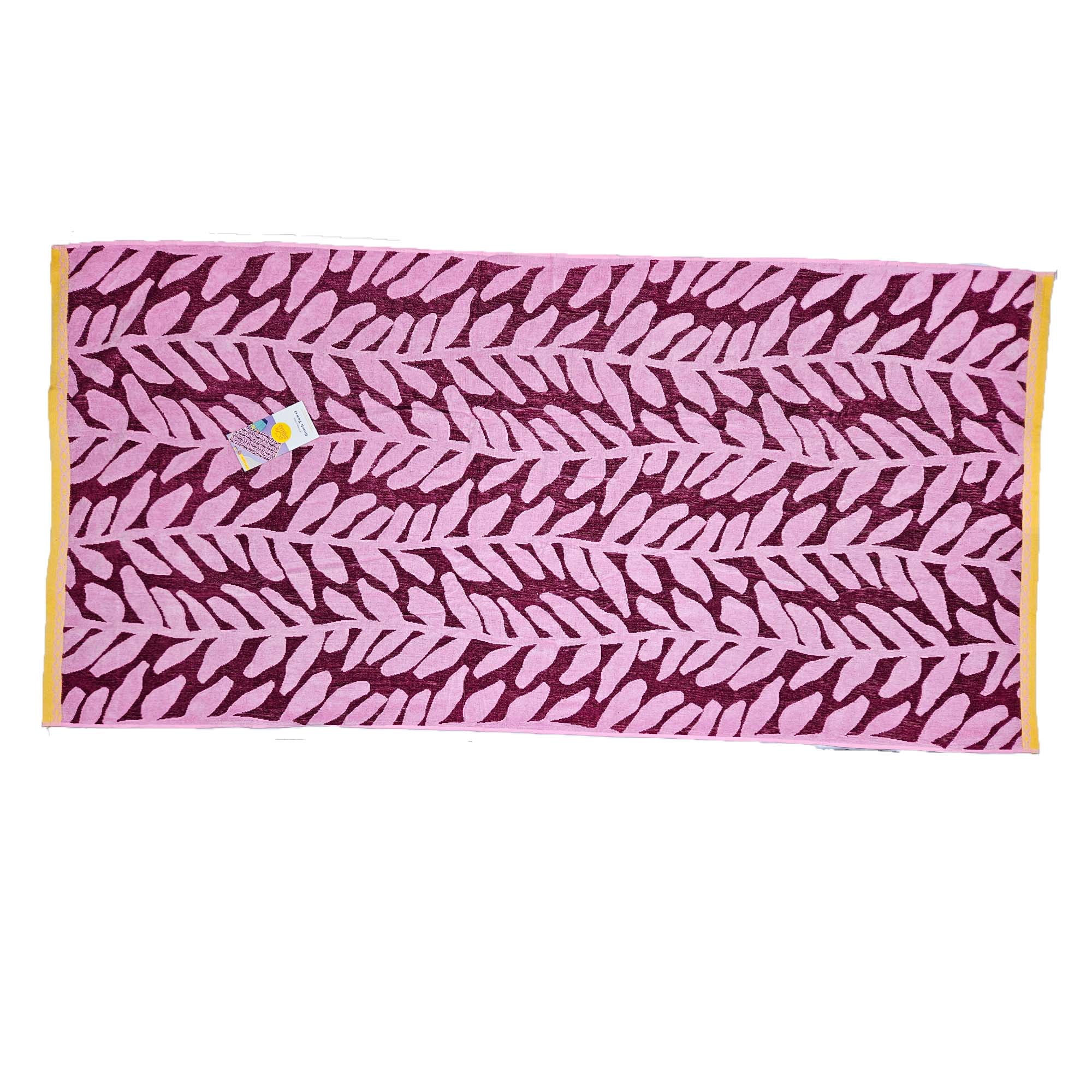 Beach Towel, Oversized Pink Red - 2 Pack 36x72