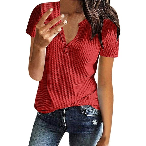 Womens Summer Tops Shirt Short Sleeve Casual Stylish Top Shirts Womens Tops Dressy Casual