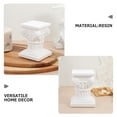 thumbnail image 3 of SHOWERORO 2 Pcs Colonnes Grecques en Résine Blanche Décoration Maison pour Mariages Femmes, 3 of 8