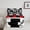 Black Grey Red, variant on Feelyou Santa Claus 01 for Teens, Dreamy Fairy Tale Twin Comforter Sets, Christmas Reindeer Reversible Bedding Set, Lightweight Room Decor, 2pcs