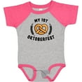 thumbnail image 3 of Inktastic My 1st Oktoberfest with Pretzel and Laurels Boys or Girls Baby Bodysuit, 3 of 5