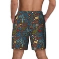 thumbnail image 2 of Lsque Mens Swim Trunks Deers In The Forest 1 Pattern - Bathing Suit Compression Liner - Beach Swim Shorts Swimwear - (S-3XL) - Stretch Quick Dry -, 2 of 9