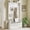 White, variant on HOMCOM 3-In-1 Hall Tree Storage Bench and Coat Rack with 5 Steel Double Hooks, and Anti-Topple Anchor for Entryway, Cream White